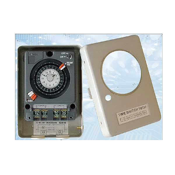 TB-330 Heavy current 24 hour timer switch-1a